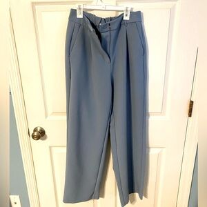 Old Navy Taylor Wide Leg Trouser Extra High-Rise Baby Blur Pants Size M